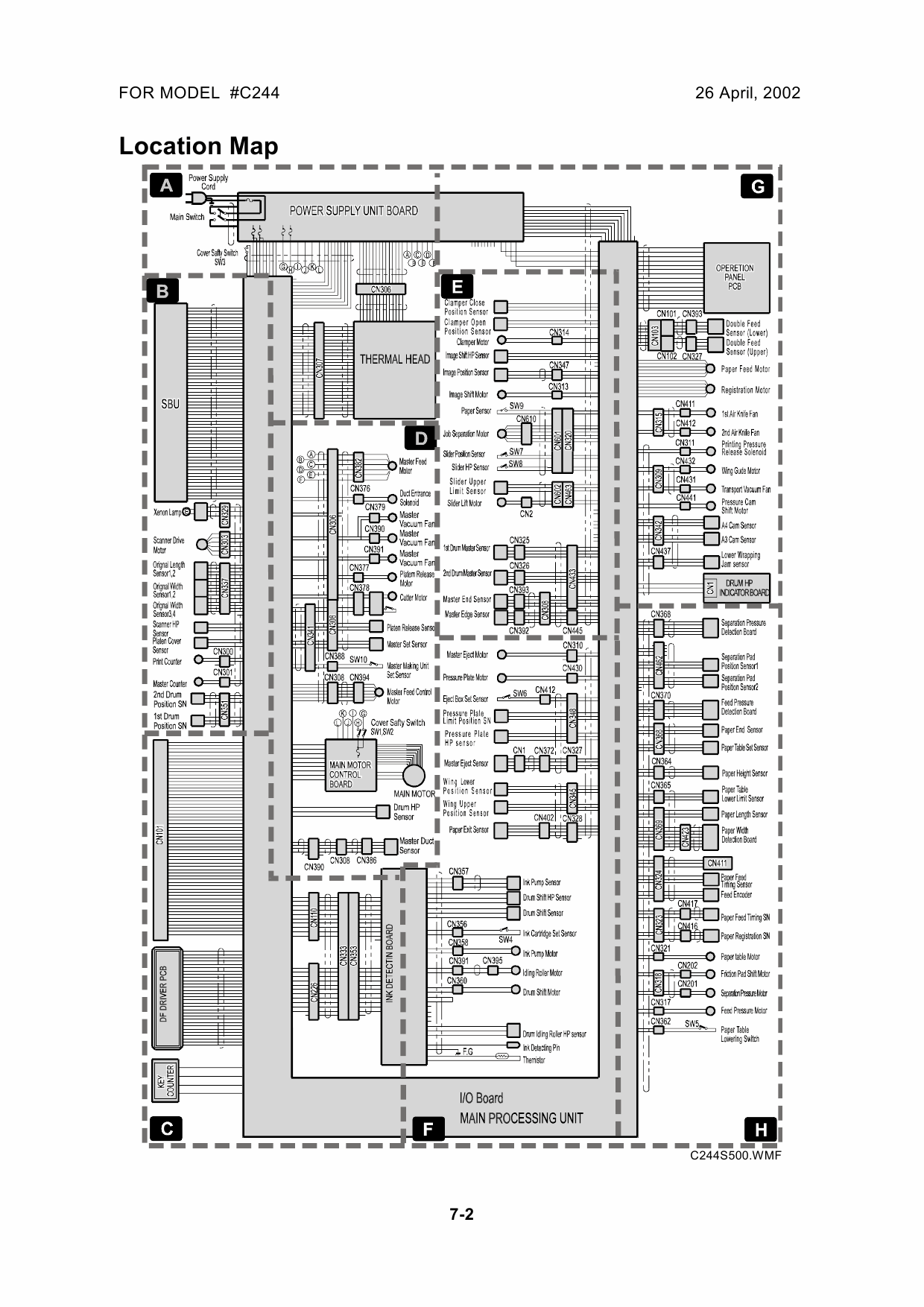 RICOH Aficio JP-5500 JP8500 C239 C244 Service Manual-5